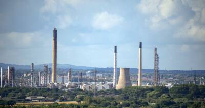 Workers at Stanlow oil refinery refuse to unload cargo of Russian oil on-board German ship