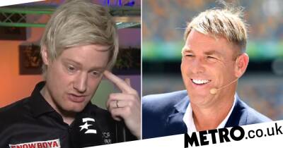 ‘Hit by a truck’ – Australian snooker star Neil Robertson admits Shane Warne’s death affected his performance