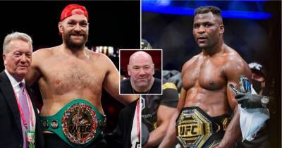 Dana White - Tyson Fury - Francis Ngannou - Tyson Fury vs Francis Ngannou: Dana White thinks 'it's a really bad idea' - givemesport.com