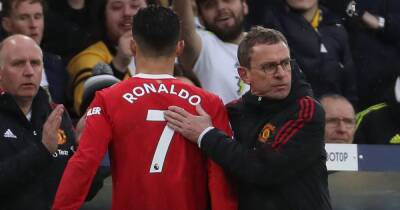 Manchester United duo to solve Cristiano Ronaldo problem as Ralf Rangnick addresses his future