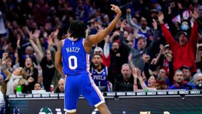 Joel Embiid - Tyrese Maxey - 76ers race past Cavs behind 33 from Maxey - tsn.ca -  Kentucky - county Cleveland - county Cavalier