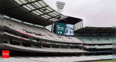 Shane Warne - Sachin Tendulkar - Brian Lara - Great Southern Stand at MCG to be renamed after Shane Warne - timesofindia.indiatimes.com - Australia - Pakistan