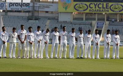 India And Sri Lanka Players Pay Tribute To Shane Warne, Rod Marsh Before Start Of Day 2 In 1st Test