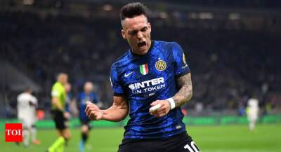 Lautaro Martinez fires Inter Milan top in Italy as Liverpool date looms