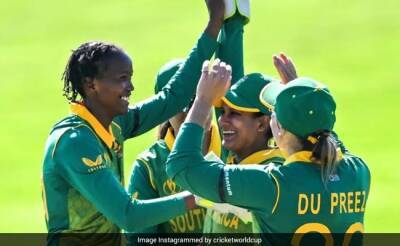 Laura Wolvaardt - Women's World Cup: Ayabonga Khaka Scalps Four As South Africa Defeat Bangladesh - sports.ndtv.com - South Africa - Bangladesh