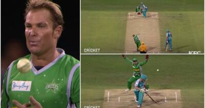 When Shane Warne told TV viewers how he'd bowl out Brendan McCullum - and then did it