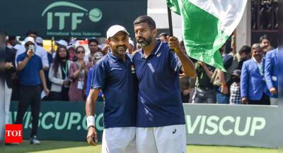 Davis Cup: Rohan Bopanna-Divij Sharan pair keeps India in World Group I after saving three match points