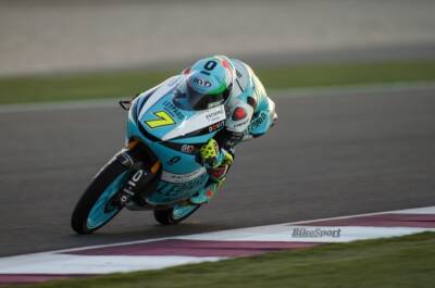 Sergio Garcia - Dennis Foggia - John Macphee - Carlos Tatay - Andrea Migno - MotoGP Qatar: Foggia fastest for Moto3 FP3 - bikesportnews.com - Qatar - Italy