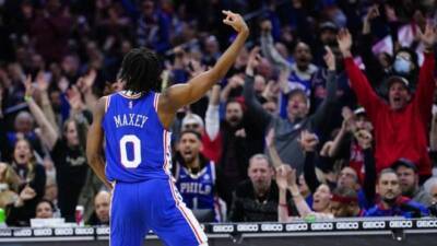 Maxey makes Sixers fans forget Simmons