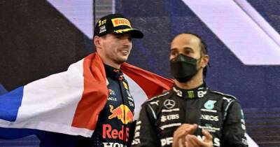 Max Verstappen - Lewis Hamilton - Jake Paul - Conor Macgregor - Max Verstappen claims he was the unlucky one in thrilling Lewis Hamilton F1 finale - msn.com - Abu Dhabi -  Baku - Bahrain