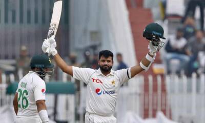 Pakistan push on to leave Australia facing fight to save first Test