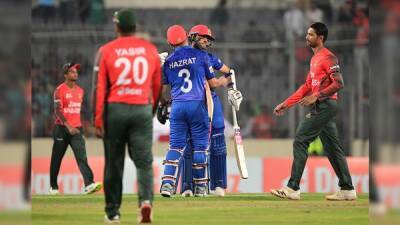 2nd T20I: Afghanistan Punish Sloppy Bangladesh To Level Series
