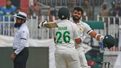 David Warner - Shane Warne - Babar Azam - Azhar Ali, Imam-ul-Haq Tons Put Pakistan On Top In 1st Test vs Australia - sports.ndtv.com - Australia - Thailand - Pakistan