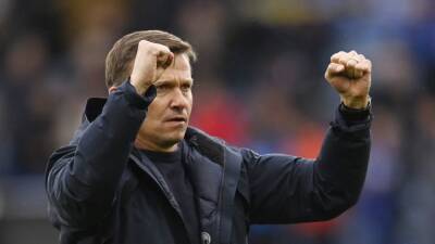 Marcelo Bielsa - Jamie Vardy - Harvey Barnes - Kasper Schmeichel - Jesse Marsch - Leicester's Barnes sinks Leeds on coach Marsch's debut - channelnewsasia.com - Usa -  Leicester