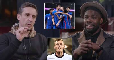Gary Neville and Micah Richards think England won't win the World Cup