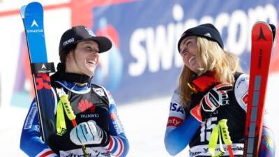 'I just enjoyed skiing': Shiffrin finishes 2nd in super-G at Alpine World Cup