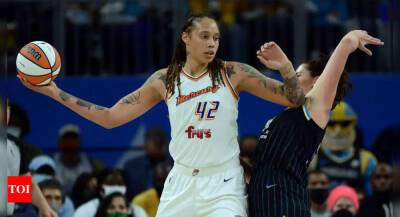 Phoenix Mercury - Brittney Griner - Russia says holding US Olympic champion on drugs charge - timesofindia.indiatimes.com - Russia - Ukraine - Usa -  Moscow - New York