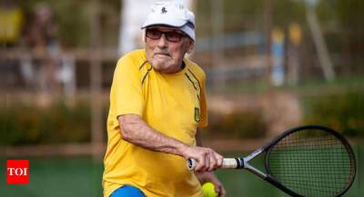 'I hope I live to reach 100': World's oldest tennis player staying put in Ukraine war zone
