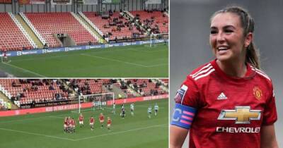 Insane Man United stat: Katie Zelem scores three consecutive goals straight from corners