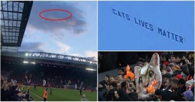 Kurt Zouma - Manuel Lanzini - Liverpool vs West Ham: 'Cats Lives Matter' banner flown over Anfield for Premier League game - givemesport.com - Manchester - Liverpool