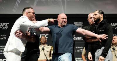 UFC tonight UK time as Colby Covington and Jorge Masvidal clash in Las Vegas