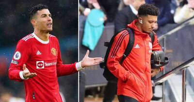 Cristiano Ronaldo and three Man Utd stars absent from squad on eve of derby