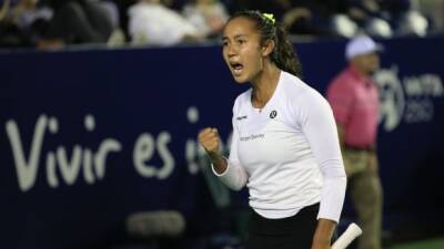 Defending champion Leylah Fernandez advances to Monterrey Open final