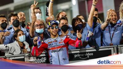 Jorge Martín - Enea Bastianini - Pramac Ducati - Start Kedua di MotoGP Qatar, Bastianini: Rasanya Fantastis! - sport.detik.com - Qatar -  Lima