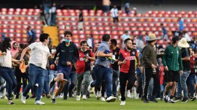 Liga MX fixtures suspended after major fan violence - rte.ie - Mexico