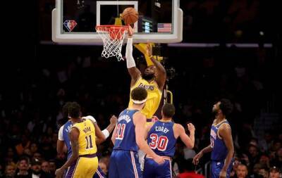 Brilliant LeBron scores 56 as Lakers down Warriors