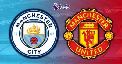 Man City vs Manchester United LIVE team news and predicted line ups ahead of Manchester derby