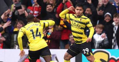 Martin Odegaard - Aaron Ramsdale - Watch: Watford's Hernandez stuns Arsenal with superb bicycle kick - msn.com - Colombia