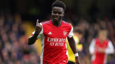 Bukayo Saka stars as Arsenal move into top four with Watford win