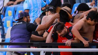 At least 22 injured as fights break out among fans at Mexican soccer game - edition.cnn.com - Mexico