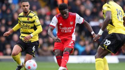 Bukayo Saka stars as Arsenal beat Watford 3-2 to move into Premier League's top four