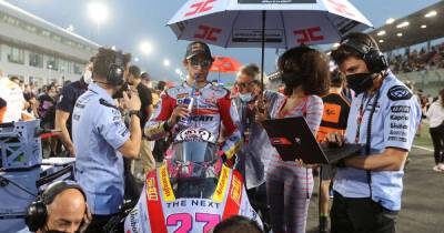 Motorcycling-Bastianini storms to first MotoGP win in Qatar