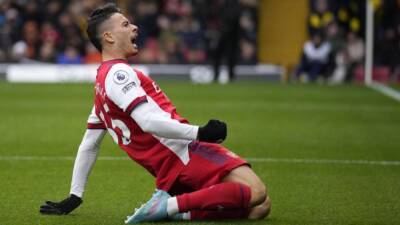 Martin Odegaard - Alexandre Lacazette - Gabriel Martinelli - Aaron Ramsdale - Emmanuel Dennis - Saka shines in Arsenal 3-2 win at Watford - 7news.com.au