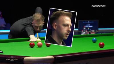 Joe Perry - Jimmy White - Judd Trump - Alan Macmanus - 'How has he missed that?': Judd Trump stuns as he misses 'easiest pink you will ever see' in Welsh Open final - eurosport.com