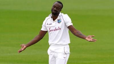 Kemar Roach surprised England left James Anderson and Stuart Broad at home