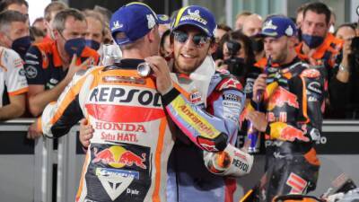 MotoGP | Bastianini: "Gresini nos ha empujado desde el cielo" - en.as.com