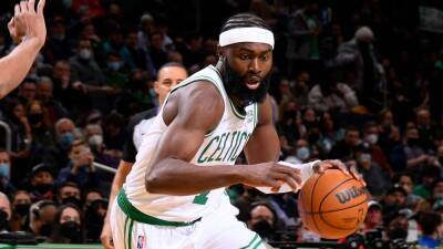 Boston Celtics' Jaylen Brown returns after one-game absence due to sprained ankle