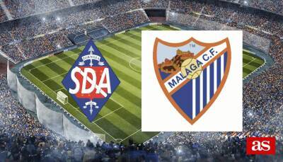 SD Amorebieta 1-2 Málaga: results, summary and goals