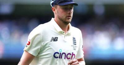 Robinson out of England's first Test vs West Indies
