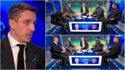 Man Utd: Gary Neville and Micah Richards’ heated row after 4-1 loss v Man City