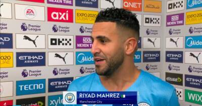 Riyad Mahrez reveals physio advice that played a part in Man City demolition of Manchester United