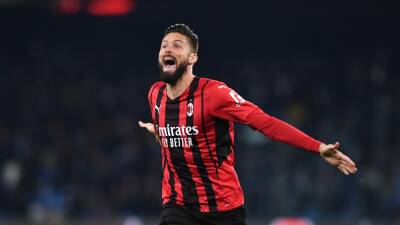 Serie A result - Olivier Giroud glory as second-half goal gives AC Milan vital victory over Napoli