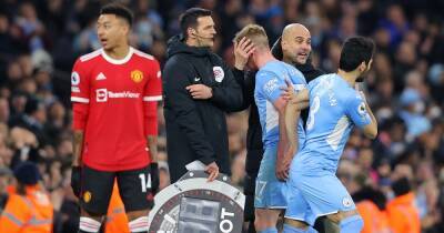 Kevin De Bruyne compared to Paul Scholes and Steven Gerrard as Pep Guardiola explains derby turning point
