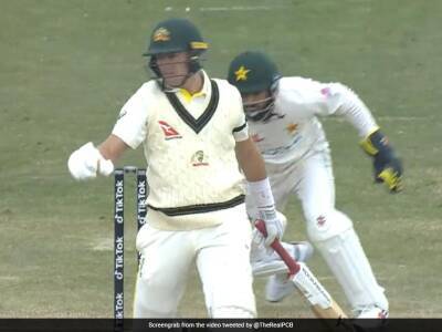Watch: Mohammad Rizwan Steps In To Help After Marnus Labuschagne Is Struck By Ball