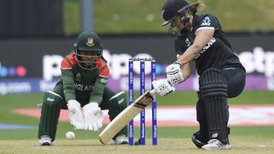 ICC Women's World Cup 2022: New Zealand Canter To 9-Wicket Victory Over Bangladesh