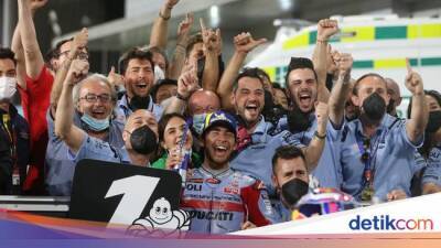 Hasil Sip di MotoGP Qatar, Bastianini Raih Kemenangan Emosional